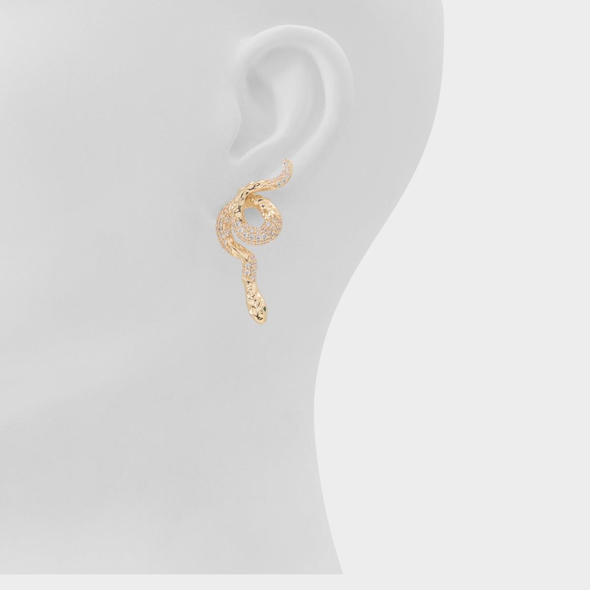 Serpenta in Gold Clear Multi - Chandelier earrings | Aldo