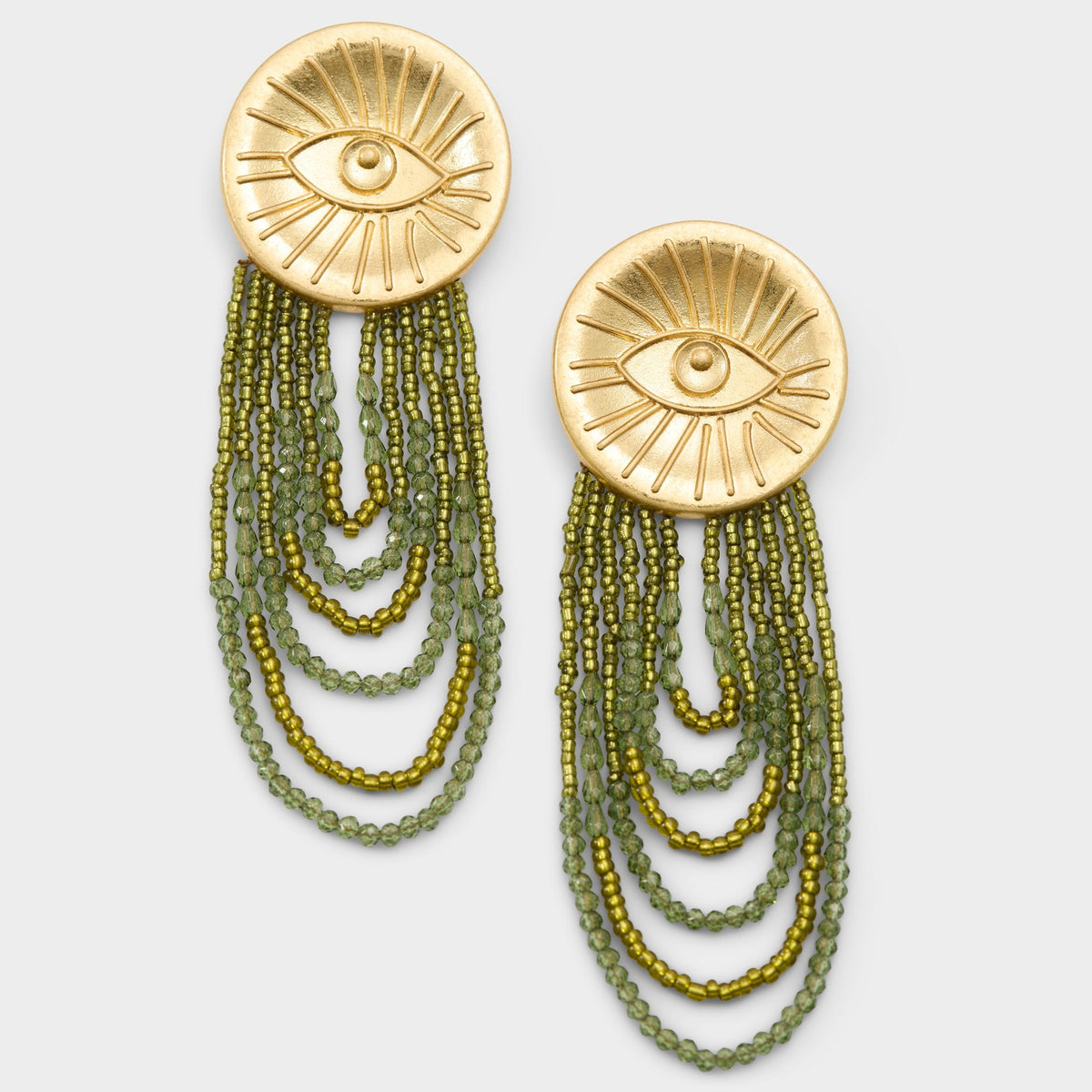 Eyeconic in Green - Chandelier earrings | Aldo