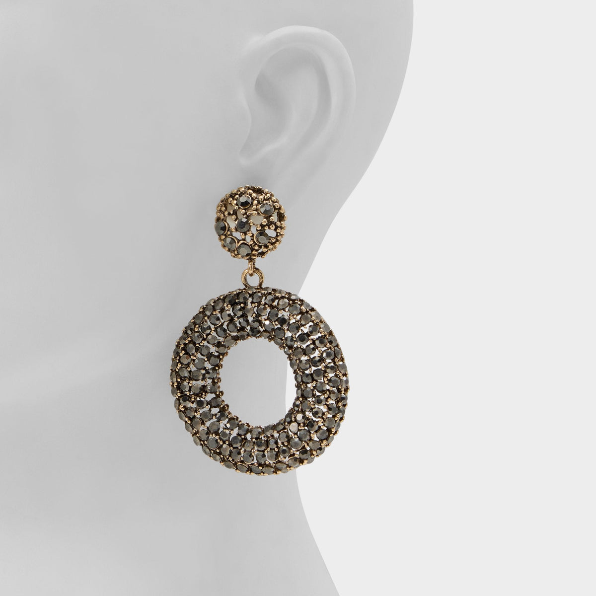 Stonebrooke in Grey - Hoop earrings | Aldo