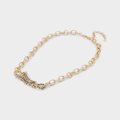 Panthere in Black Gold Multi - Pendant necklace | Aldo