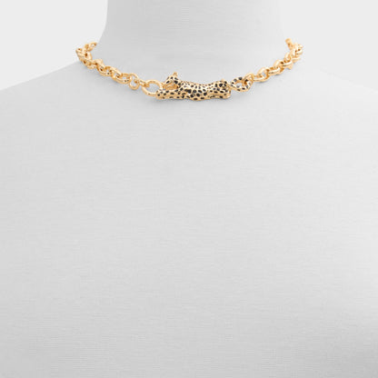 Panthere in Black Gold Multi - Pendant necklace | Aldo