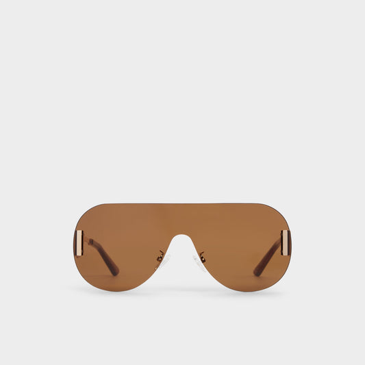 Agrocan Brown Women's Shield - Shield sunglasses | Aldo