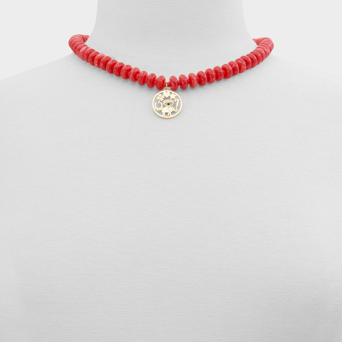 Myluckycharm in Red - Pendant necklace | Aldo
