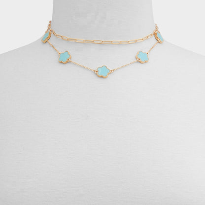 Feelinblue Turquoise Women's Necklaces - Layered necklace | Aldo