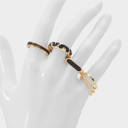 Wildora in Black Gold Multi - Stackable rings | Aldo