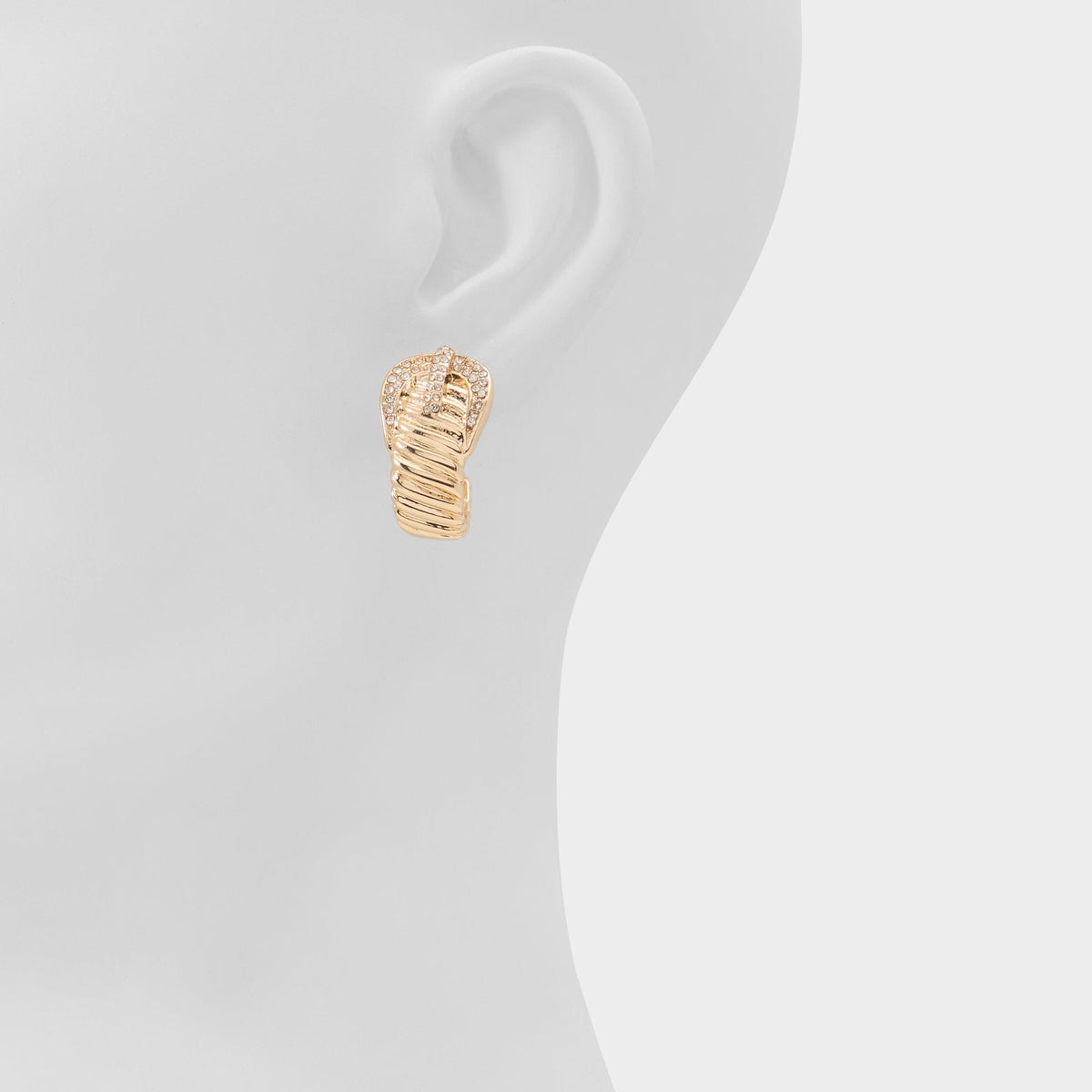 Cintura in Gold Clear Multi - Hoop earrings | Aldo