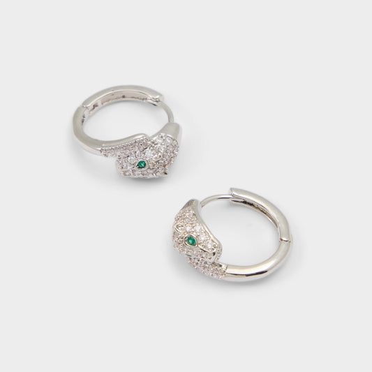 Feraluxe in Silver Clear Multi - Hoop earrings | Aldo