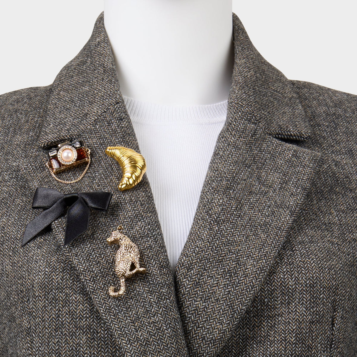 Chicpins in Black Gold Multi - Decorative brooch | Aldo