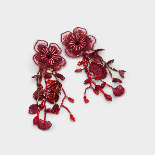 Bloomorra in Bordo - Statement earrings | Aldo