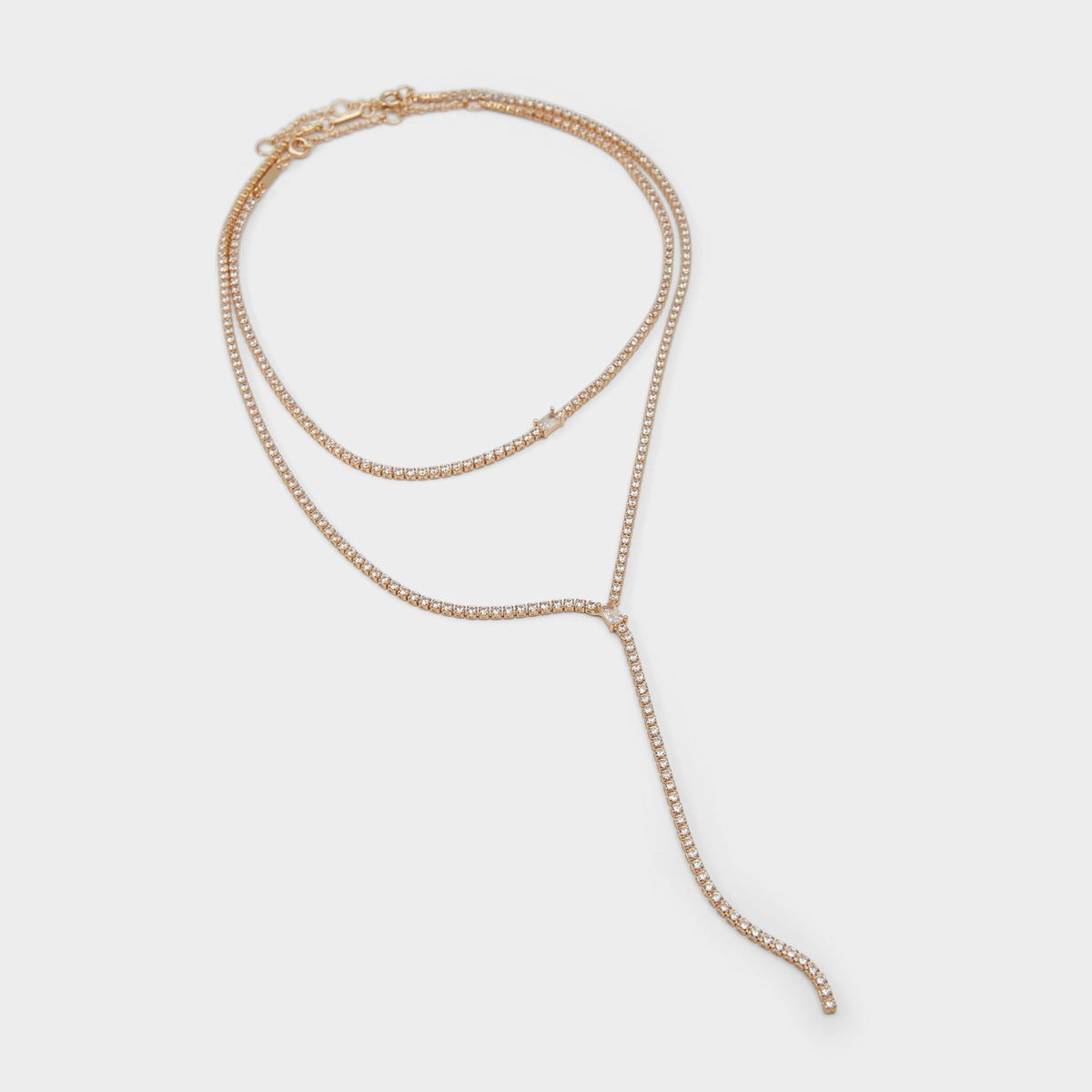 Alata Gold/Clear Multi Women's Cubic Zirconia - Necklace | Aldo