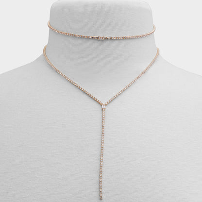 Alata Gold/Clear Multi Women's Cubic Zirconia - Necklace | Aldo