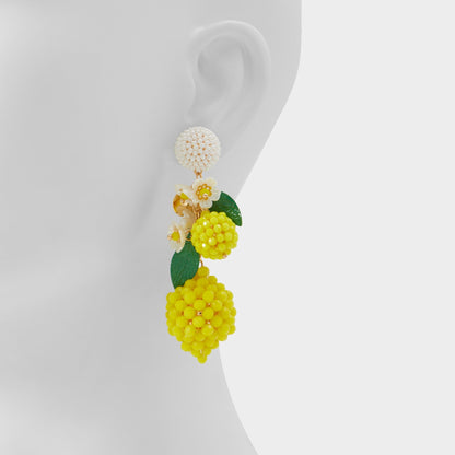 Limonatta Medium Yellow Women's Earrings - Chandelier earrings | Aldo