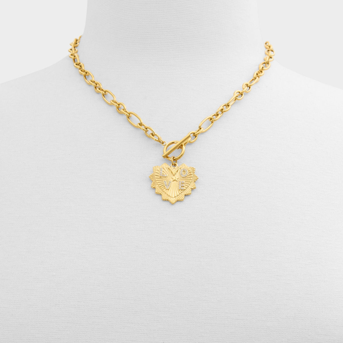 Lovechaine in Gold Clear Multi - Necklace | Aldo