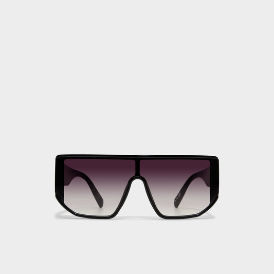Thiedan Black/Gold Multi Women's Shield - Shield sunglasses | Aldo