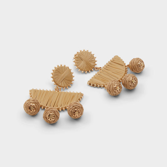 Seven in Light Brown - Chandelier earrings | Aldo