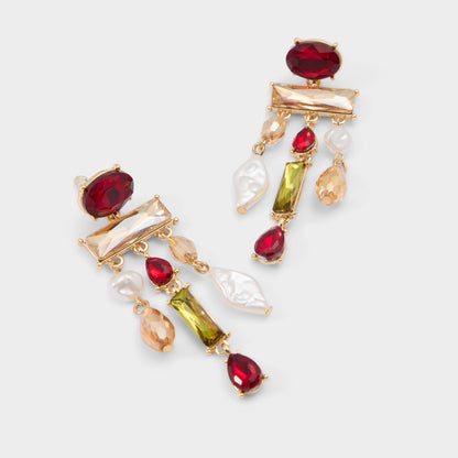 Savannahh in Bordo - Chandelier earrings | Aldo