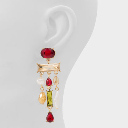 Savannahh in Bordo - Chandelier earrings | Aldo