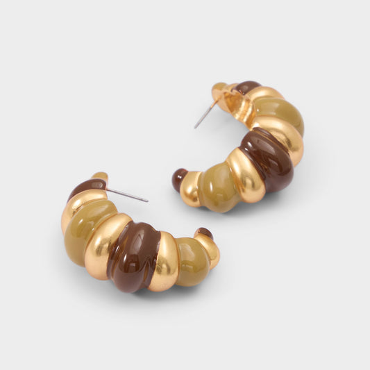 Samarra in Light Brown - Hoop earrings | Aldo