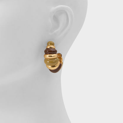 Samarra in Light Brown - Hoop earrings | Aldo