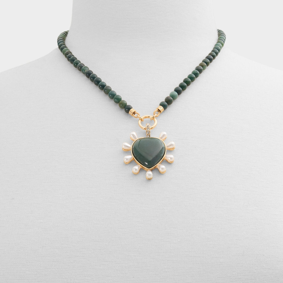 Preciousheart in Dark Green - Necklace | Aldo