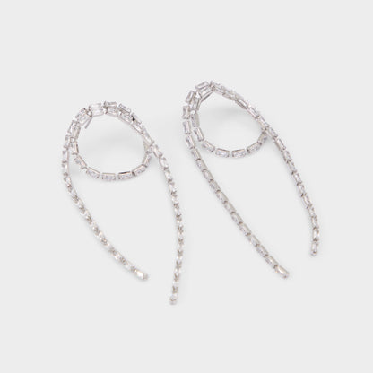 Wude in Silver Clear Multi - Chandelier earrings | Aldo