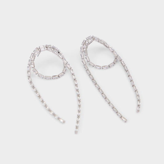 Wude in Silver Clear Multi - Chandelier earrings | Aldo