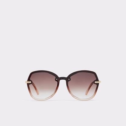 Cortegaca Brown Women's Round - Square sunglasses | Aldo