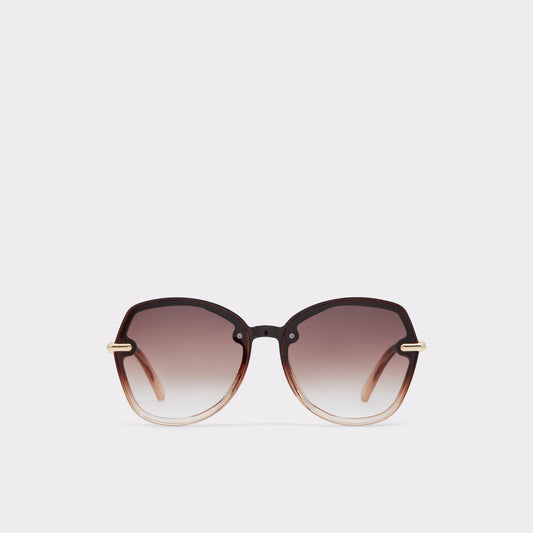 Cortegaca Brown Women's Round - Square sunglasses | Aldo