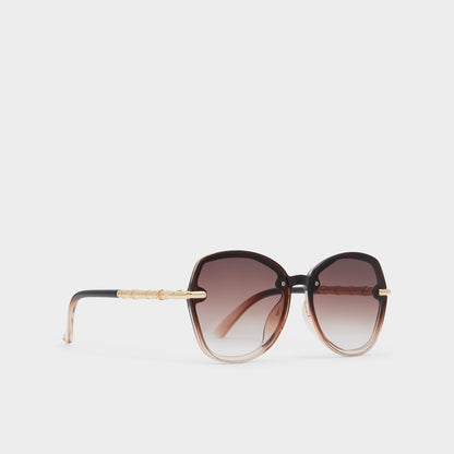Cortegaca Brown Women's Round - Square sunglasses | Aldo