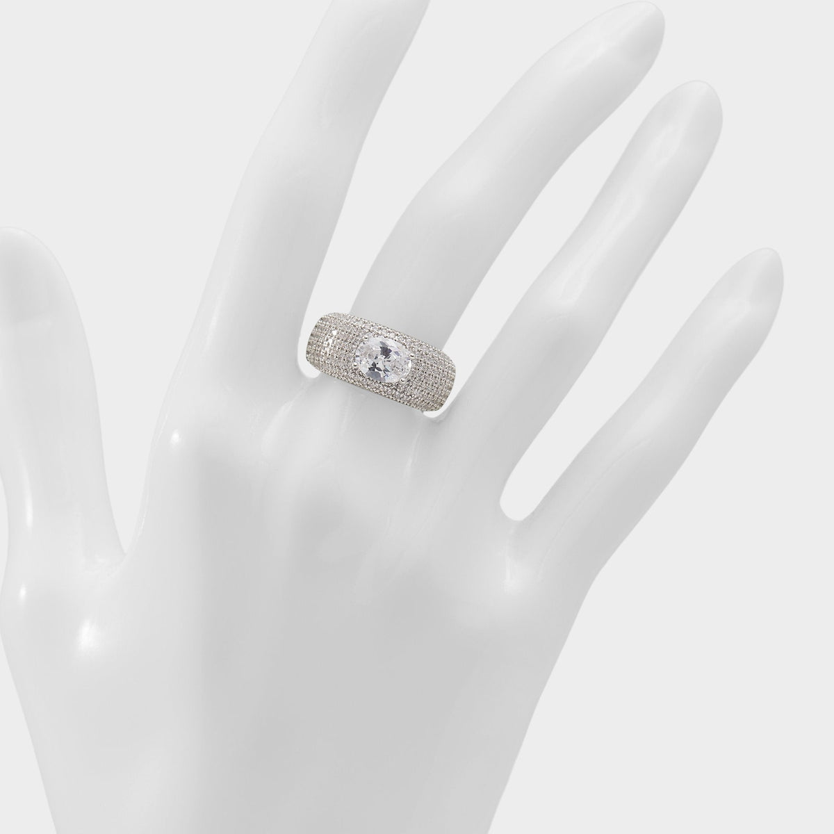 Caredar Silver/Clear Multi Women's Cubic Zirconia - Ring | Aldo