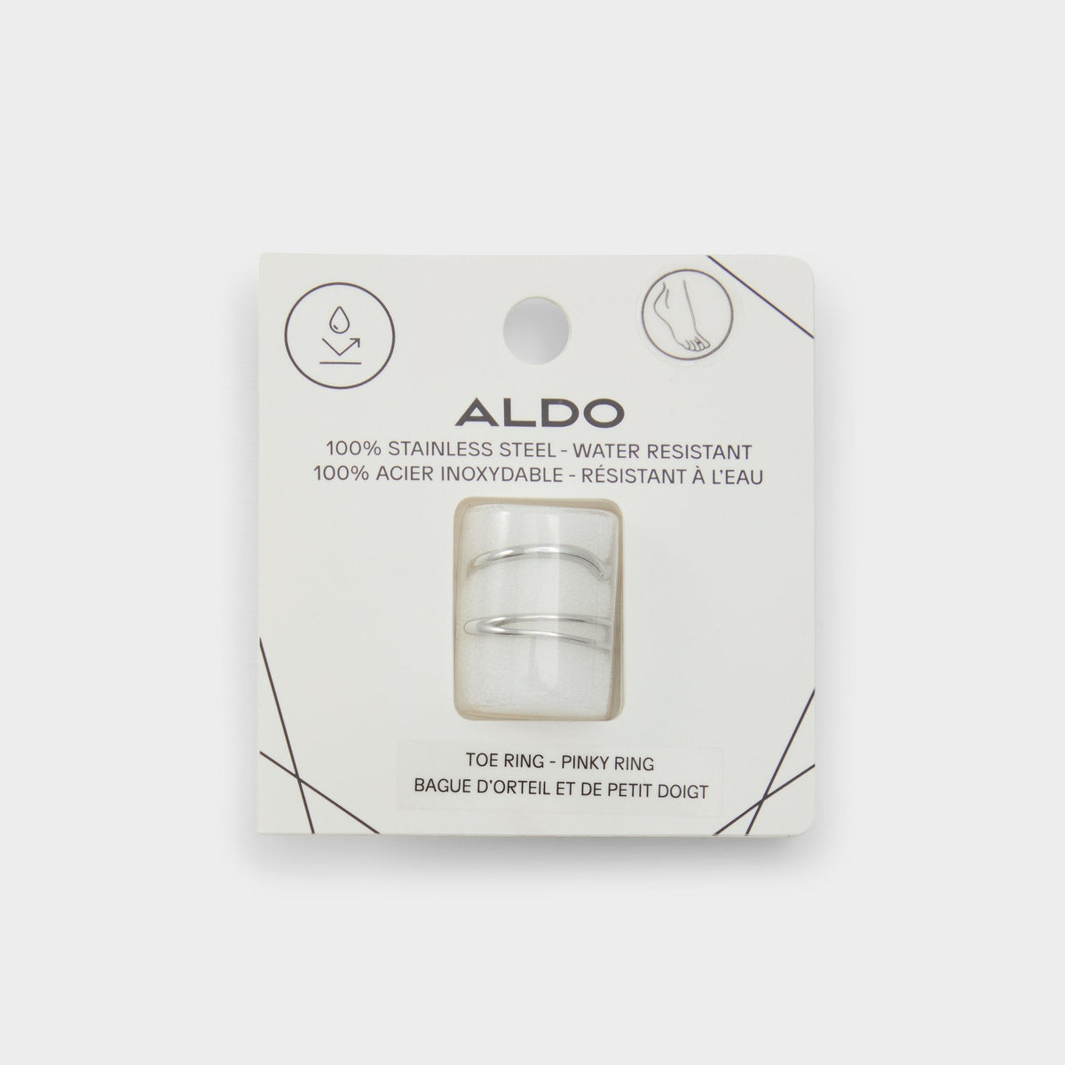 Ardgowan Silver Women's Stainless Steel - Toe ring | Aldo