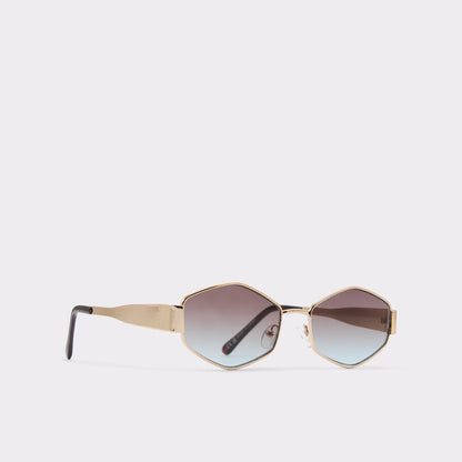 Rilibaen Gold Women's Round - Sunglasses | Aldo