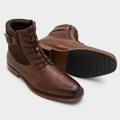 Constantine Dark Brown Men's Lace-up boots - Lace-up boot | Aldo