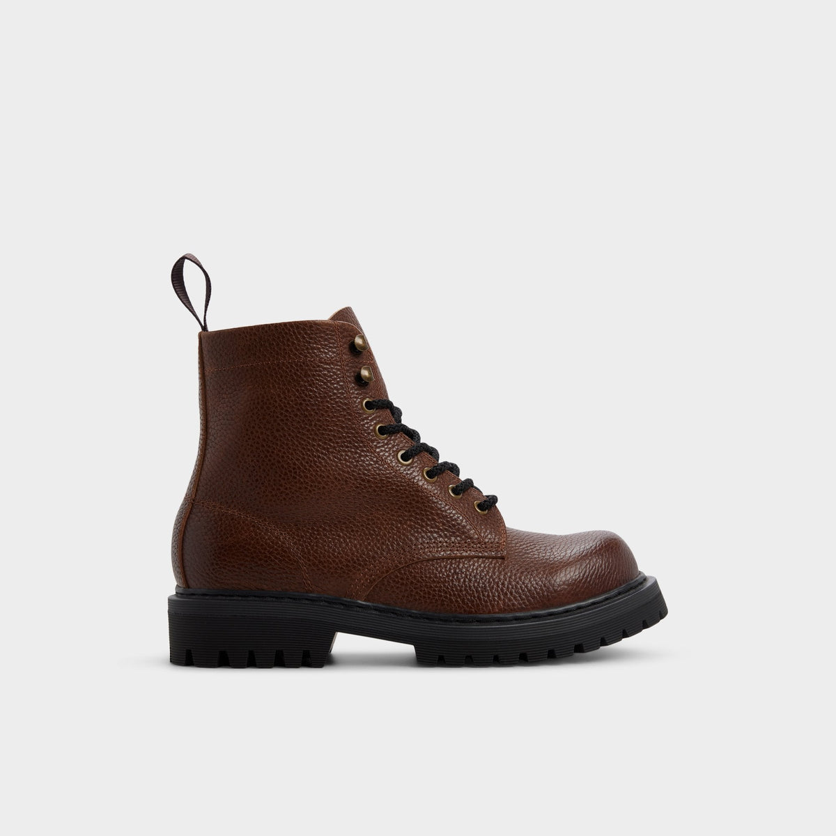 Doublezero in Dark Brown - Combat boot, Lug sole | Aldo