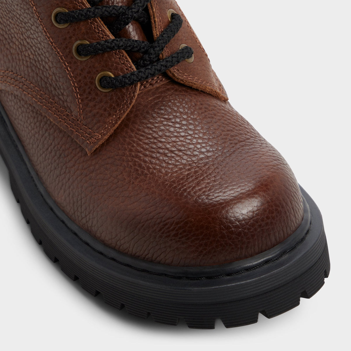 Doublezero in Dark Brown - Combat boot, Lug sole | Aldo