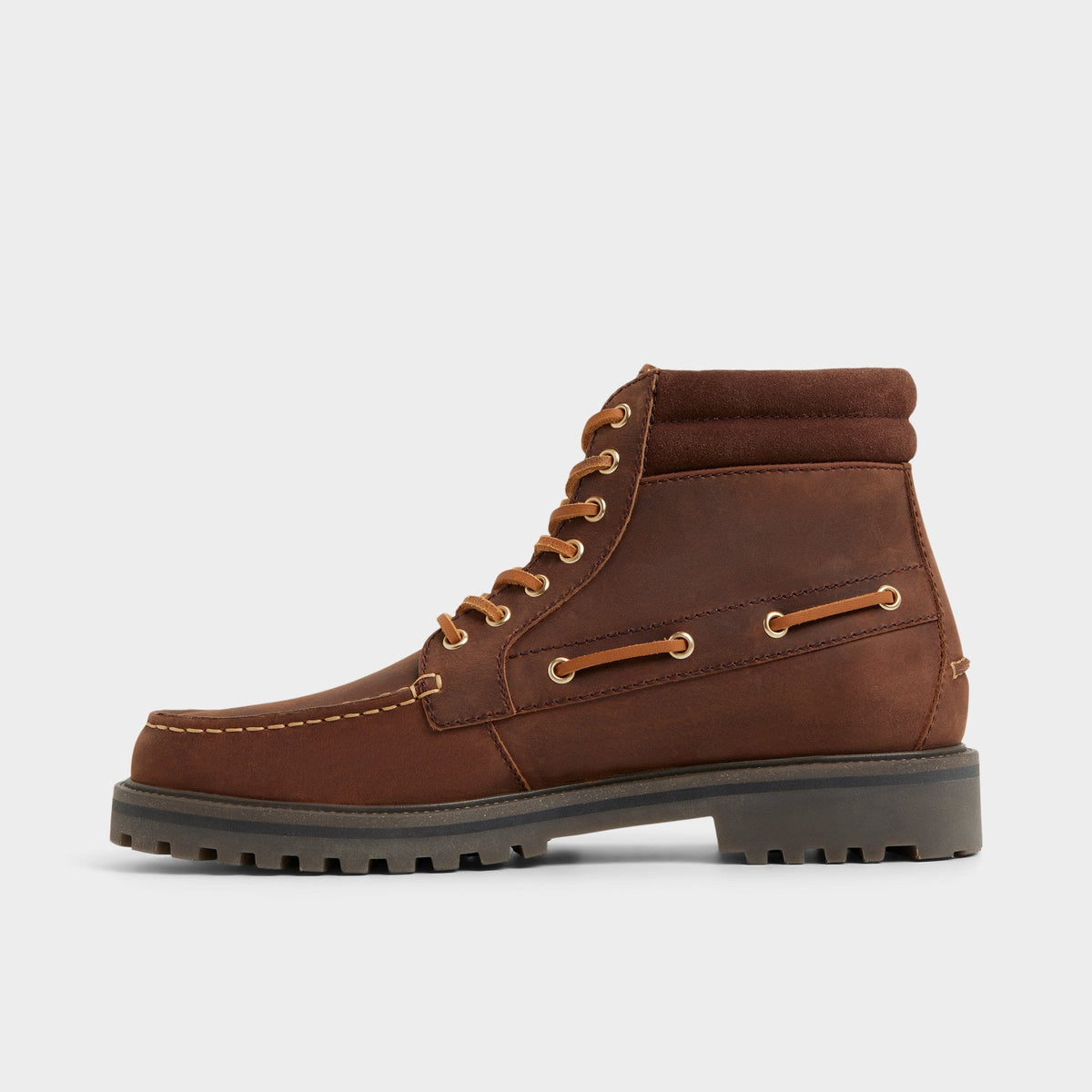 Farrell in Medium Brown - Combat boot, Lug sole | Aldo