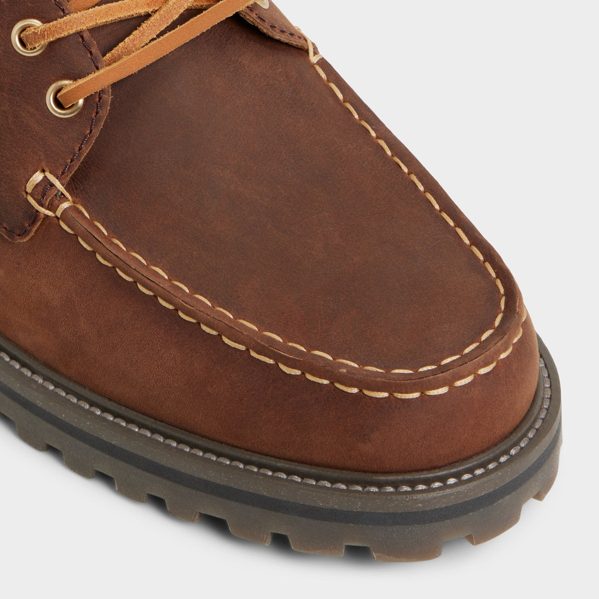 Farrell in Medium Brown - Combat boot, Lug sole | Aldo
