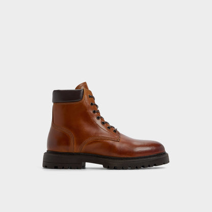 Draco in Cognac - Combat boot, Lug sole | Aldo