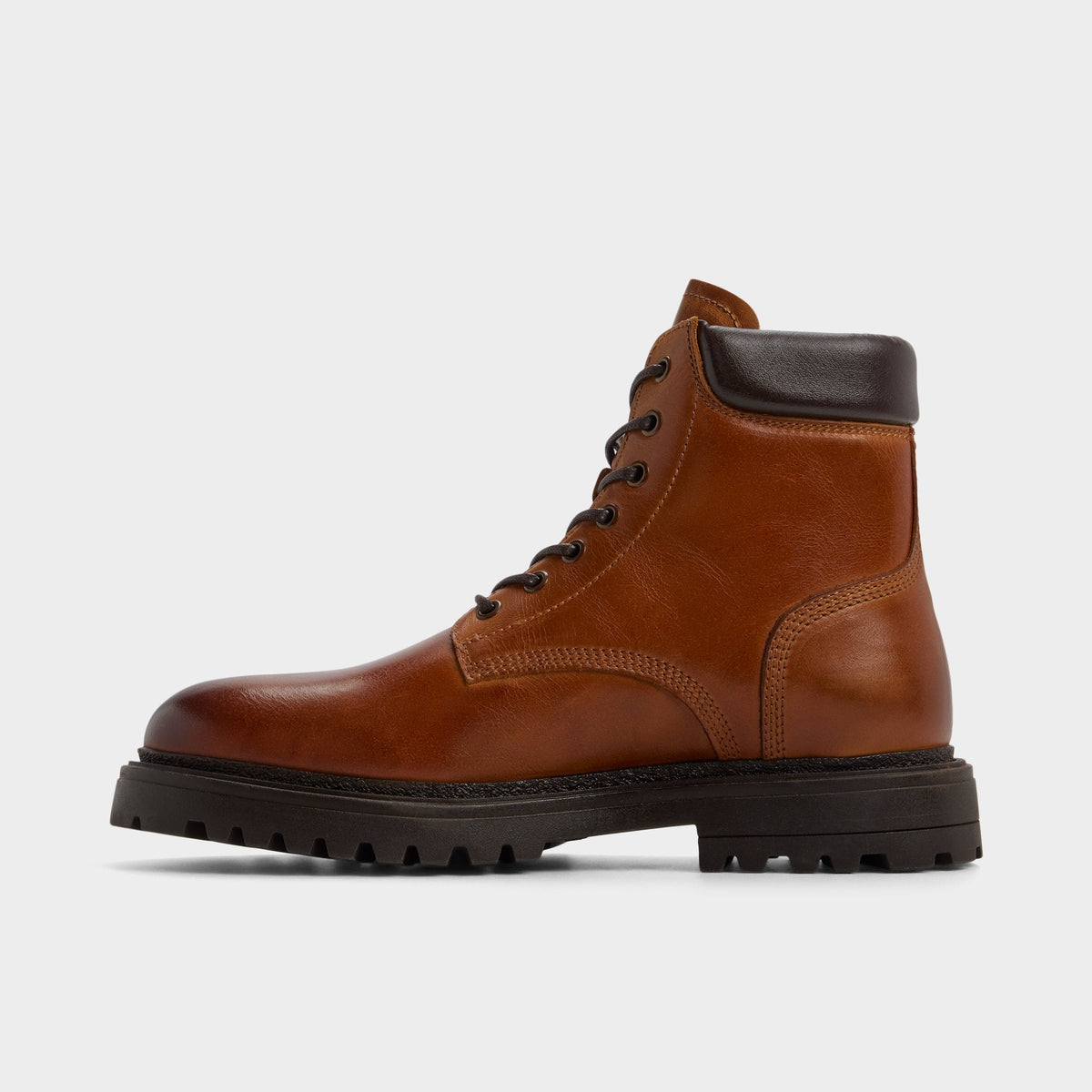 Draco in Cognac - Combat boot, Lug sole | Aldo