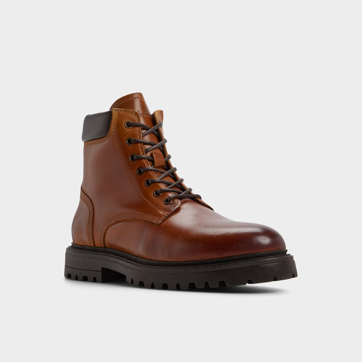 Draco in Cognac - Combat boot, Lug sole | Aldo