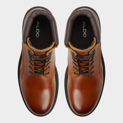 Draco in Cognac - Combat boot, Lug sole | Aldo