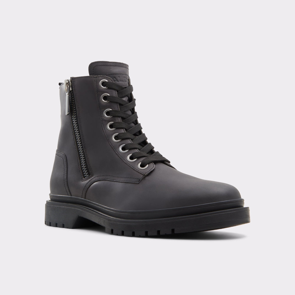 Roby Open Black Men's Lace-up boots - Lace-up boot, Lug sole | Aldo