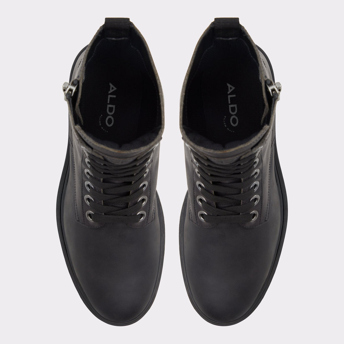 Roby Open Black Men's Lace-up boots - Lace-up boot, Lug sole | Aldo
