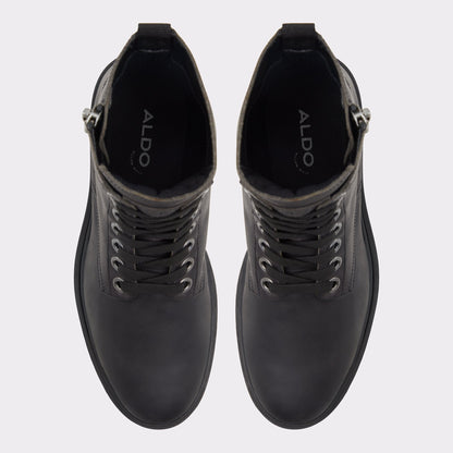 Roby Open Black Men's Lace-up boots - Lace-up boot, Lug sole | Aldo