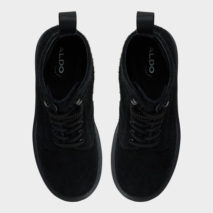 Doublezero in Black - Combat boot, Lug sole | Aldo