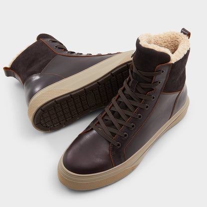 Dusker Cognac Men's Lace-up boots - Lace-up boot, Cup sole | Aldo