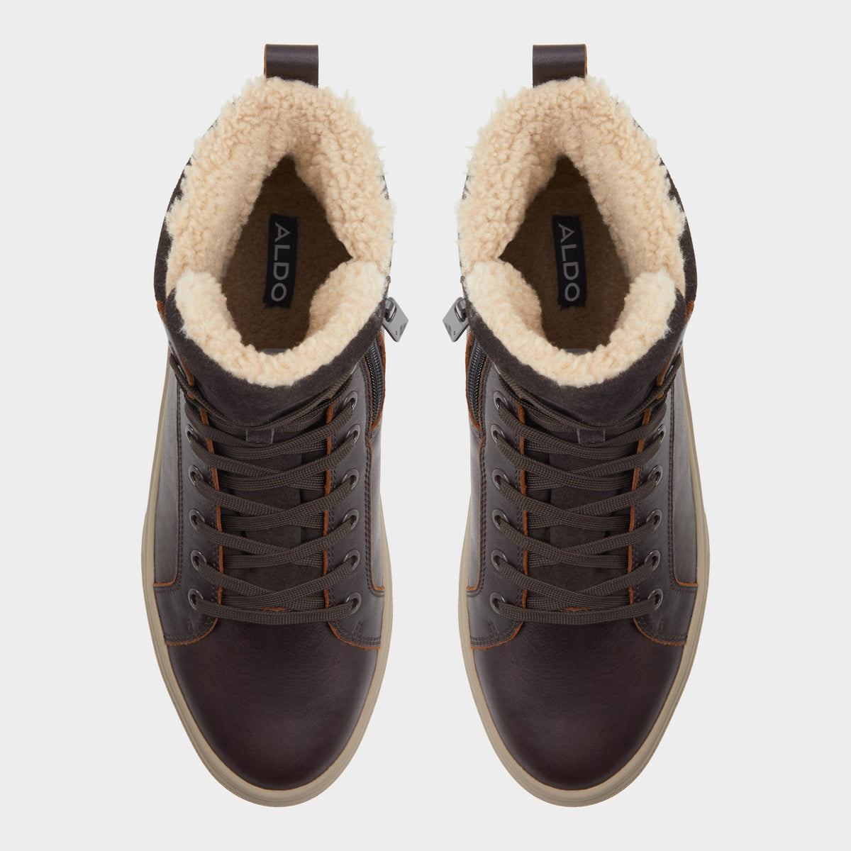 Dusker Cognac Men's Lace-up boots - Lace-up boot, Cup sole | Aldo