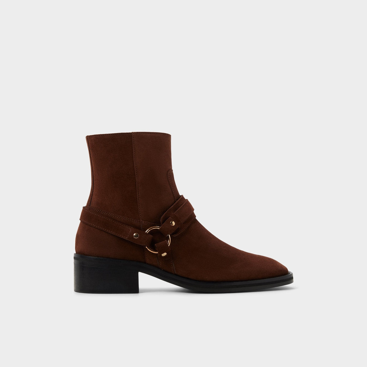 Marcos in Dark Brown - Ankle boot, Block heel | Aldo