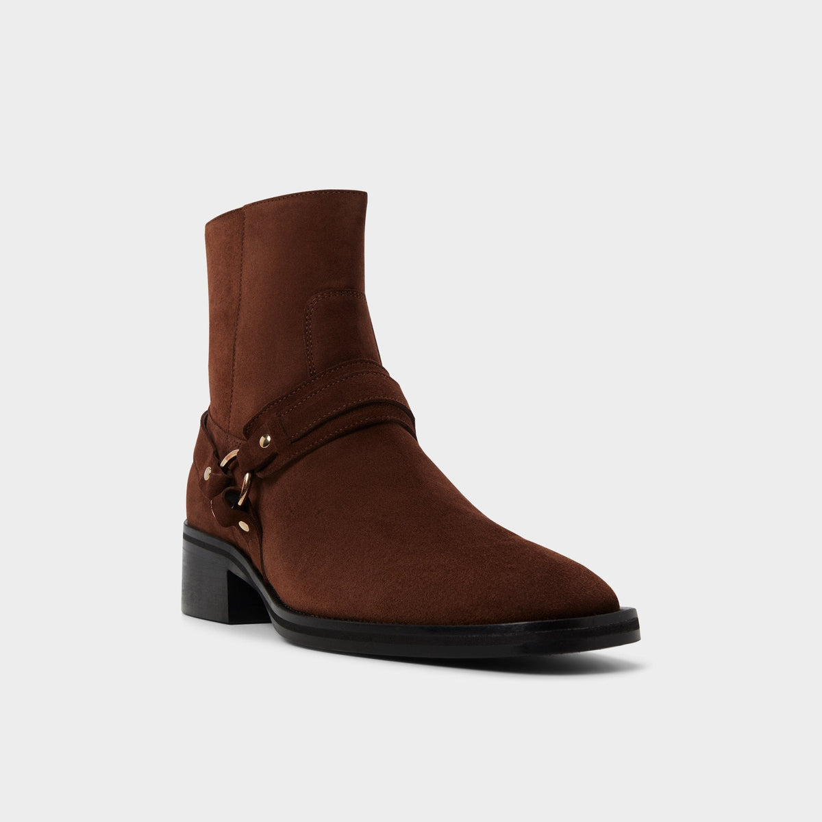 Marcos in Dark Brown - Ankle boot, Block heel | Aldo