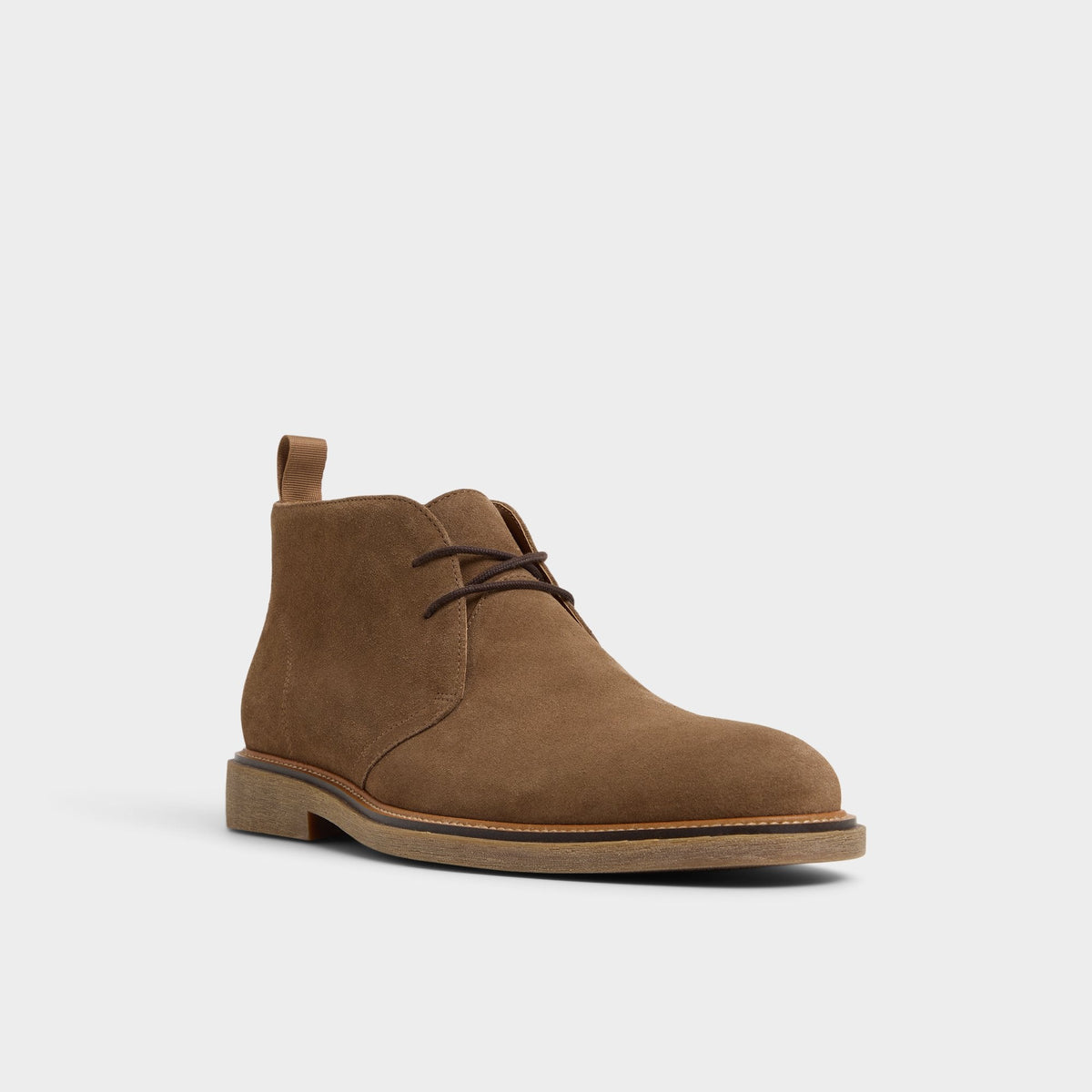 Jefrey Dark Brown Leather Suede Men's Chukka boots - Chukka boot | Aldo
